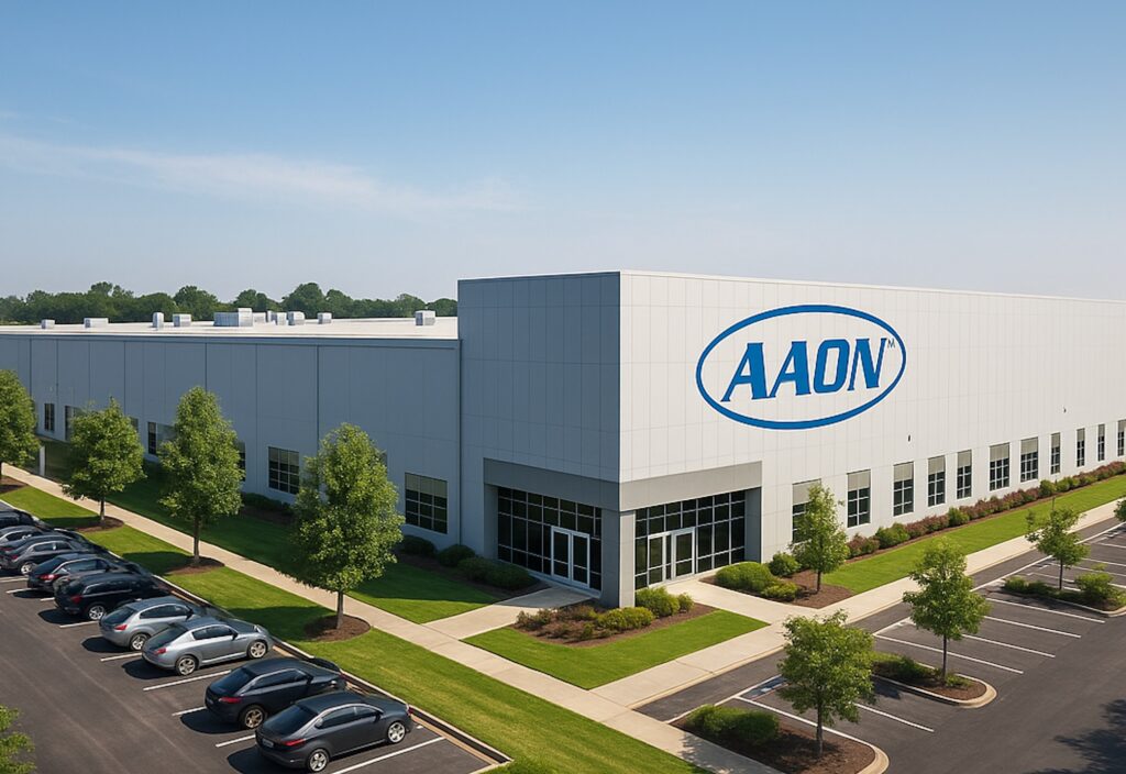 Aaon Memphis Facility Artist Rendering Of Business
