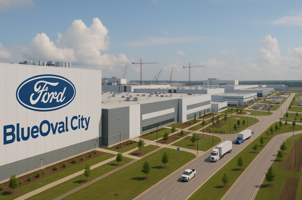 Ford Blueoval City Memphis Campus Ai Artist Rendering