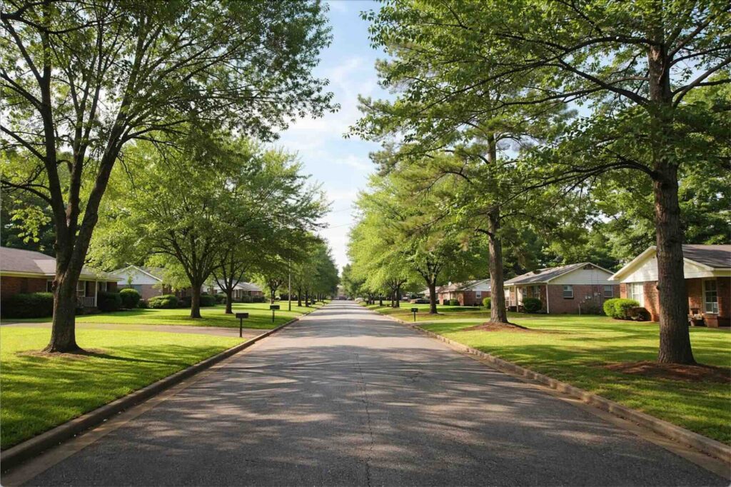 Illustration Of Byhalia Ms Neighborhood 2