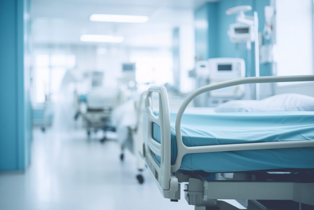 Memphis Medical District Hospital Background Bed And Window