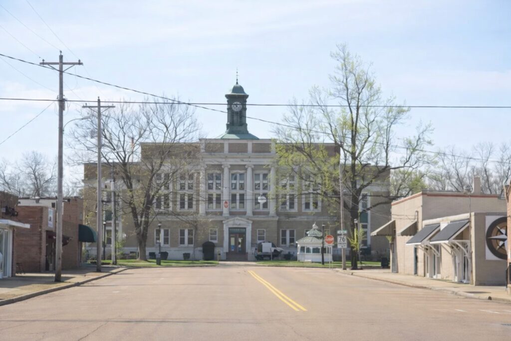 Somerville Tennessee Tn Fayette County Downtown Rendering