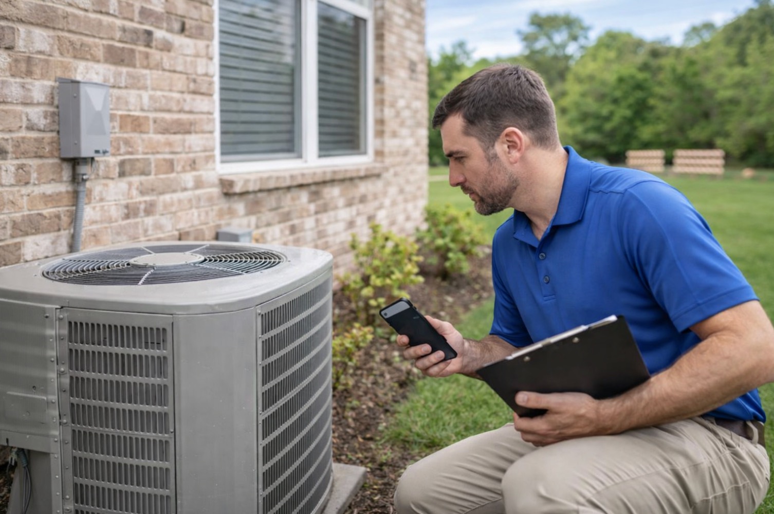 Meridian Property Inspection Of Hvac Illustration